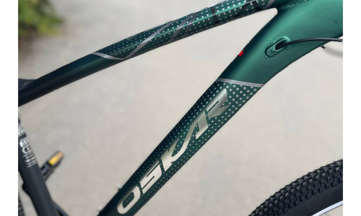 Велосипед Oskar 27,5" Veva чорно-зелений 2 Велосипед Oskar 27,5" Veva чорно-зелений 2