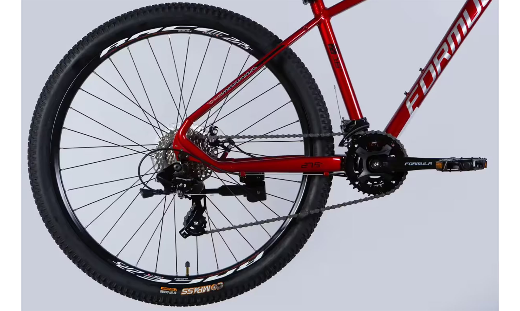 Велосипед Formula THOR DD CS 27.5", размер  S, рама 16", год 2026, красный 3