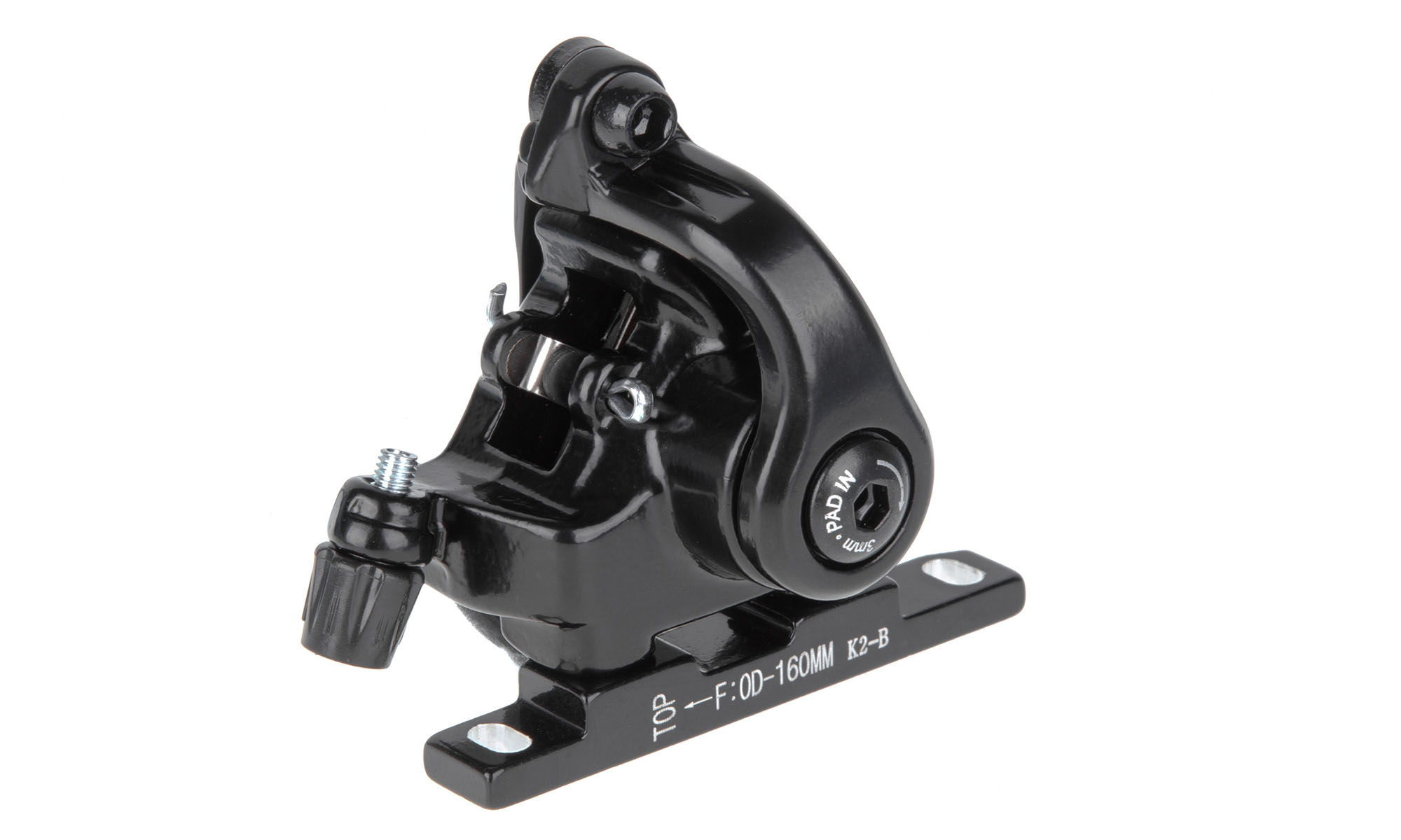 Тормоз дисковый механический ONRIDE Stop-7, Flat Mount (FM) для шоссе/гревел, передний 