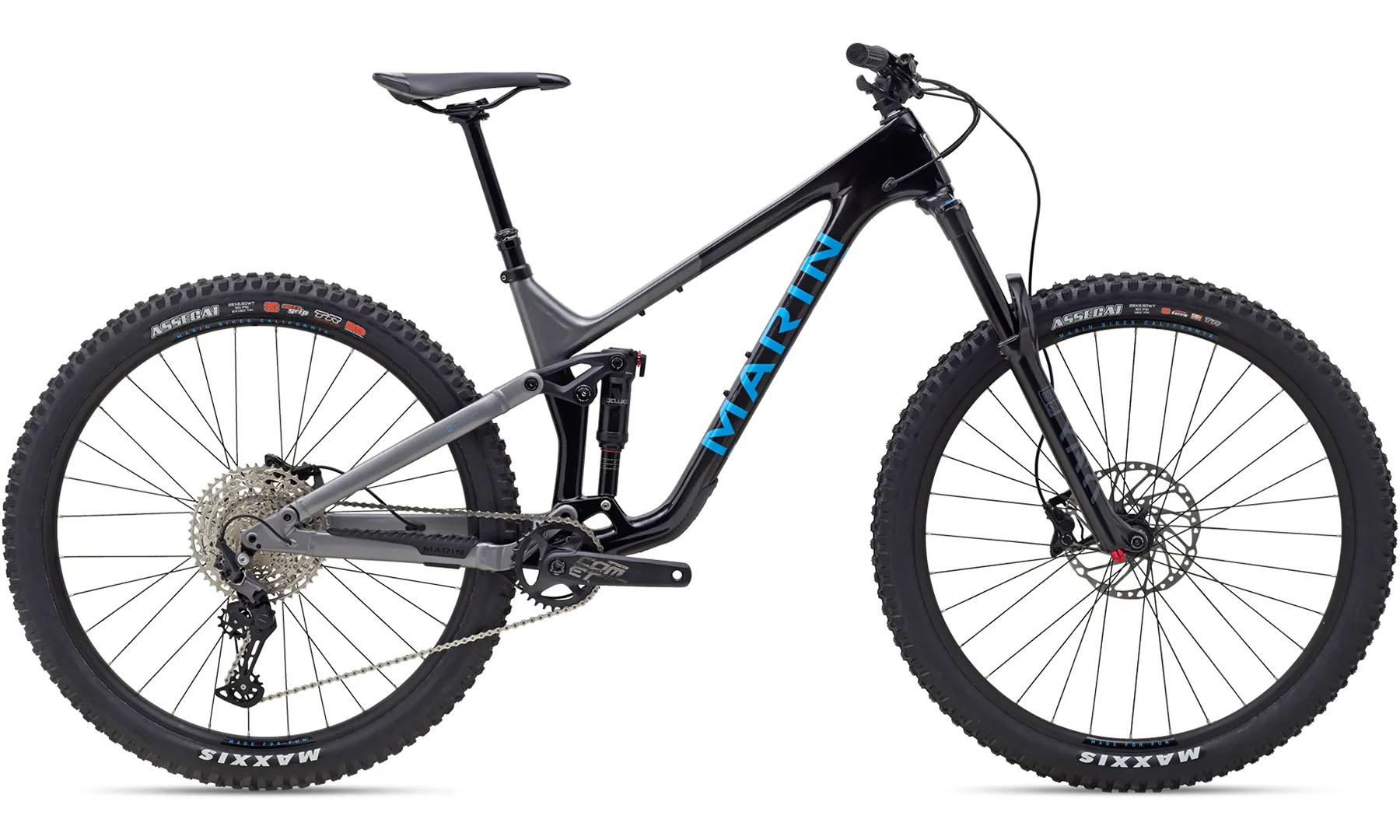 Фотография Велосипед 29" Marin Alpine Trail Carbon 1 размер рамы XL 2024 Gloss Black/Blue