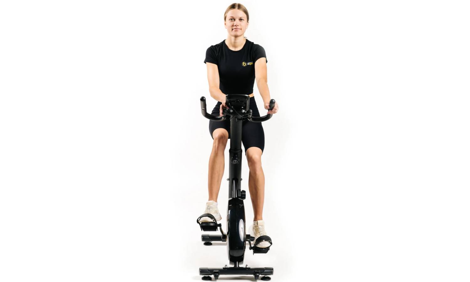 Велотренажер Besport BS-1560 XRAY магнитный черно-желтый 14