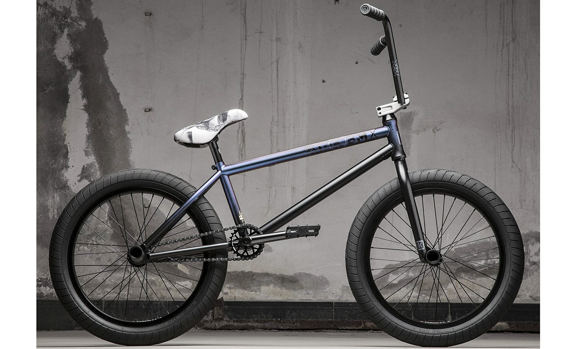 Велосипед KINK BMX Switch 2021 Чорно-фіолетовий 7