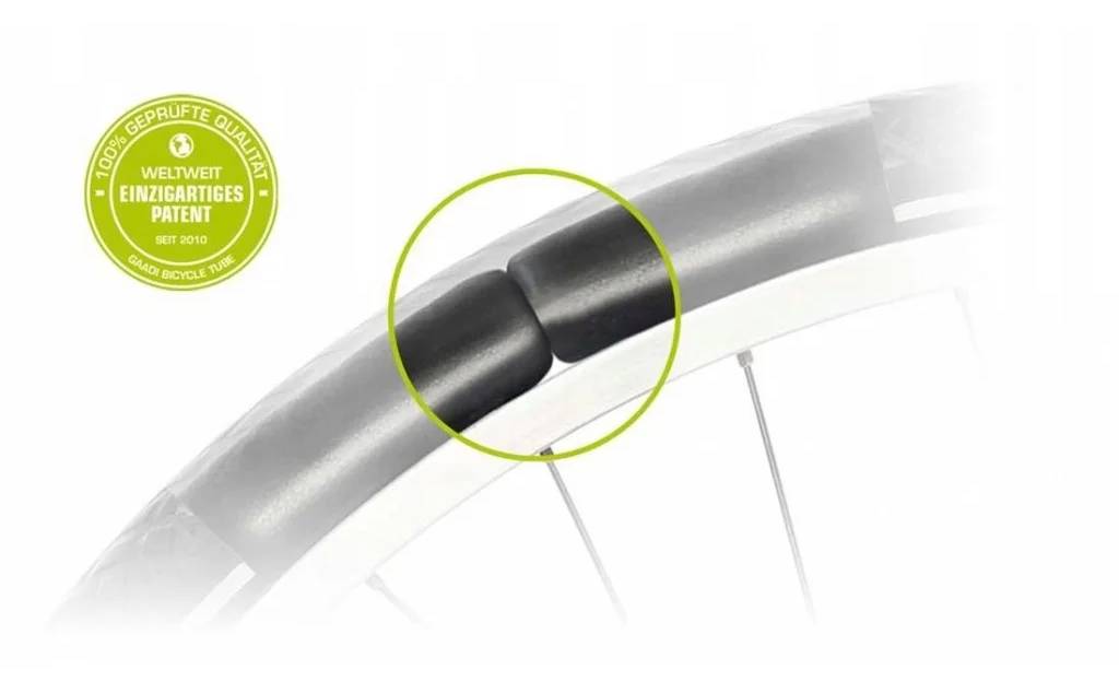 Камера Gaadi Two-Ends Tube 700x32/35C DV40 2