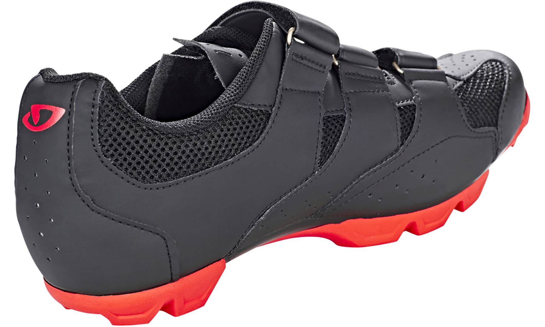 Велосипедные туфли МТБ Giro Carbide RII черный/красный, размер 44 4