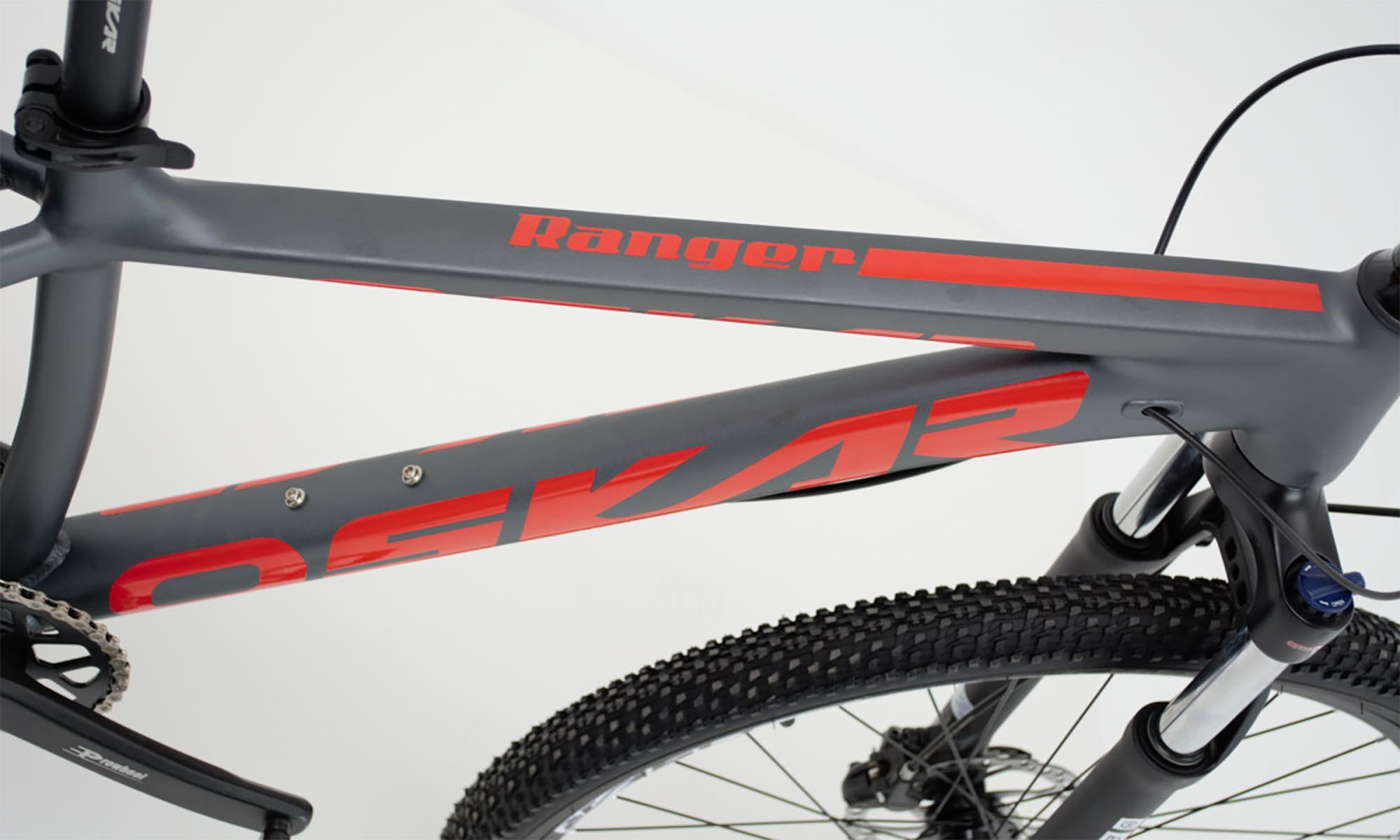Велосипед Oskar RANGER 2.0 29", розмір М, рама 17, рік 2026, сірий 4 Велосипед Oskar RANGER 2.0 29", розмір М, рама 17, рік 2026, сірий 4