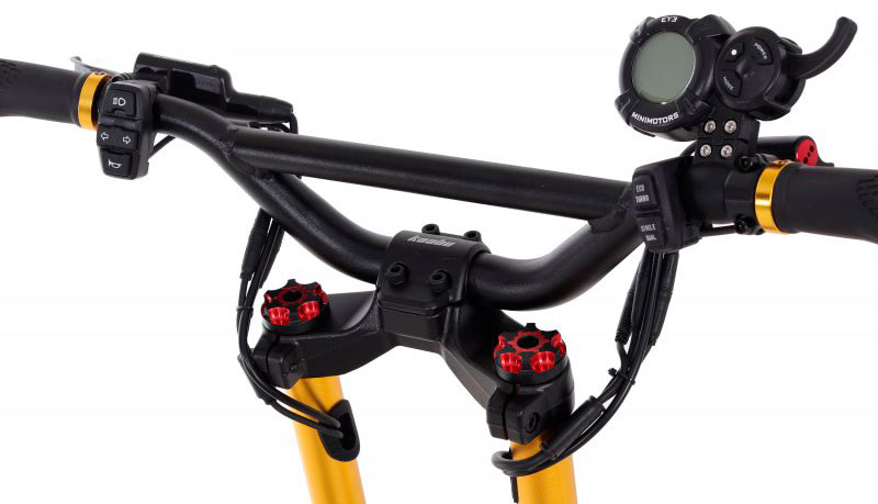 Електросамокат Kaabo Wolf Warrior X Pro+ Gold 3 Електросамокат Kaabo Wolf Warrior X Pro+ Gold 3
