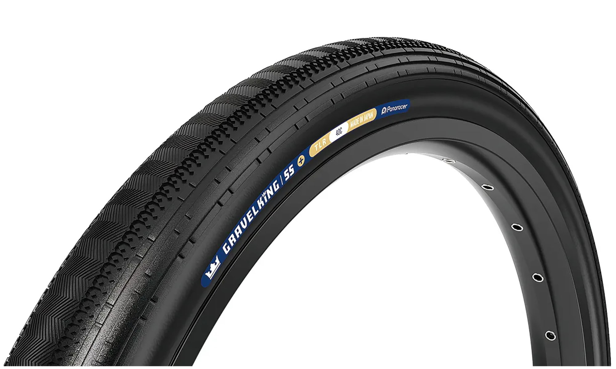 Покрышка Panaracer GRAVELKING SS Plus (Gen2), 28" 700x45C (45-622), Folding TLR 120TPI, черная
