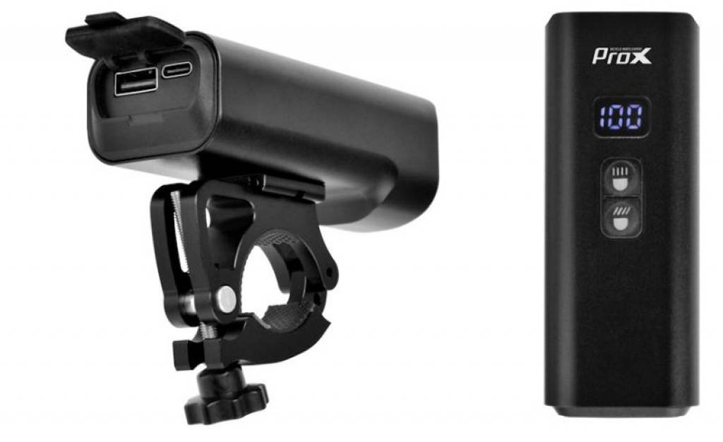 Фара ProX Kastor V 2400Lm, 6400mAh, USB-C, Powerbank 4