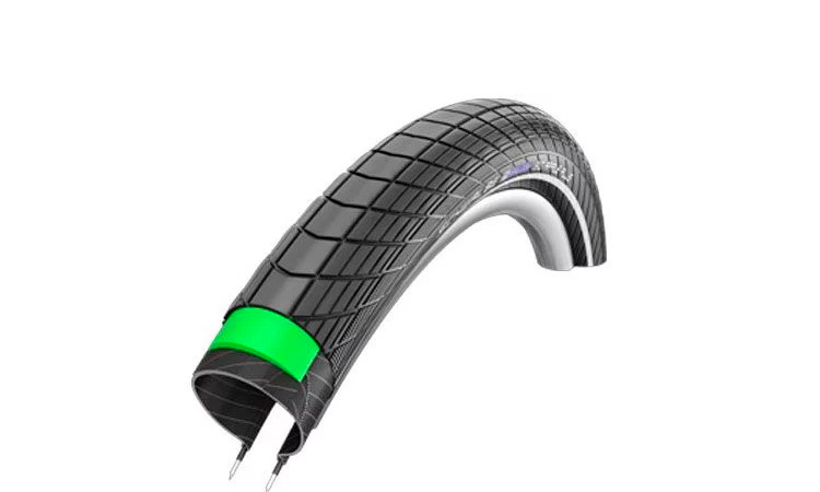 Фотография Покрышка 26x2.15 (55-559) Schwalbe BIG APPLE PLUS HS430 G-Guard B/B+RT EC, 67EPI black