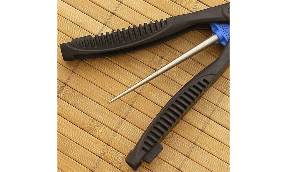 Точило Lansky New Folding Diamond Tapered Rod Fine зернистость 600 (TR-600), черное 4