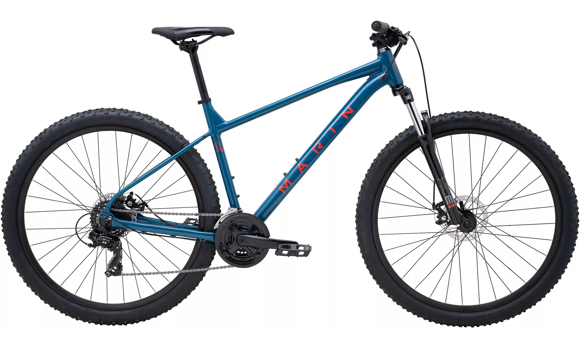 Фотография Велосипед Marin BOLINAS RIDGE 1 29", рама M, 2025, Blue (синий)