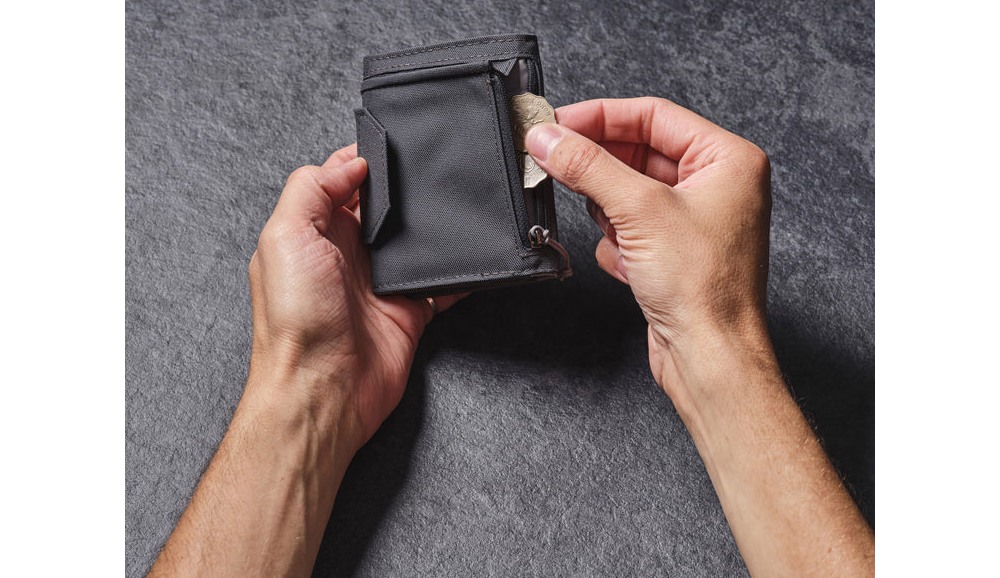 Фотография Кошелек Lifeventure Recycled RFID Wallet grey 5
