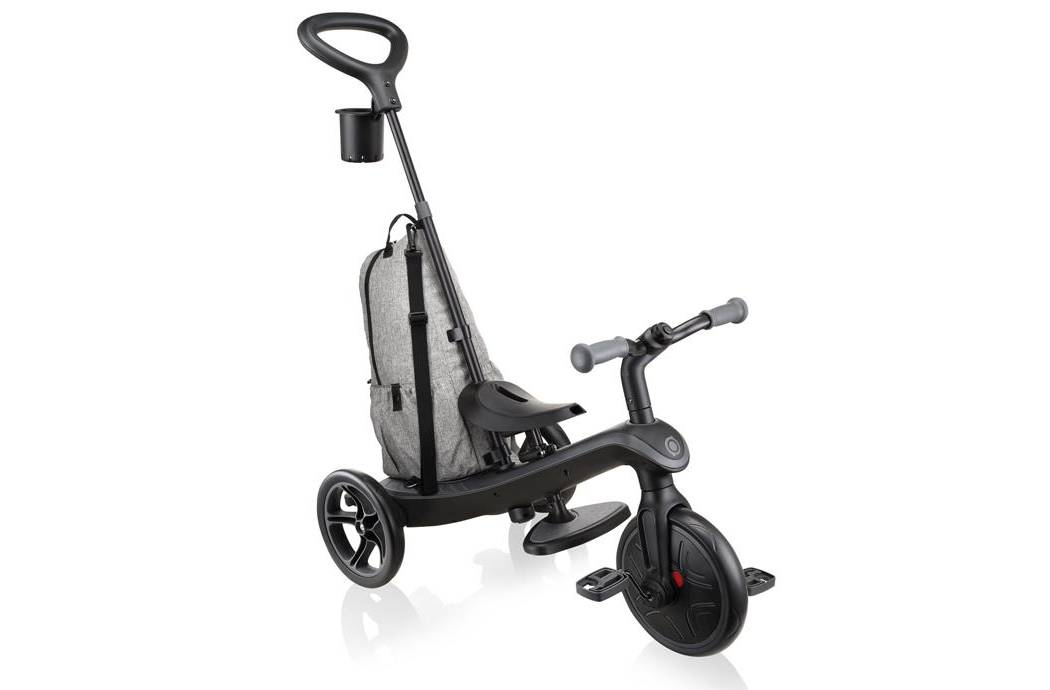 Велосипед дитячий GLOBBER серії EXPLORER TRIKE DELUXE PLAY 4в1, чорно-сірий 3