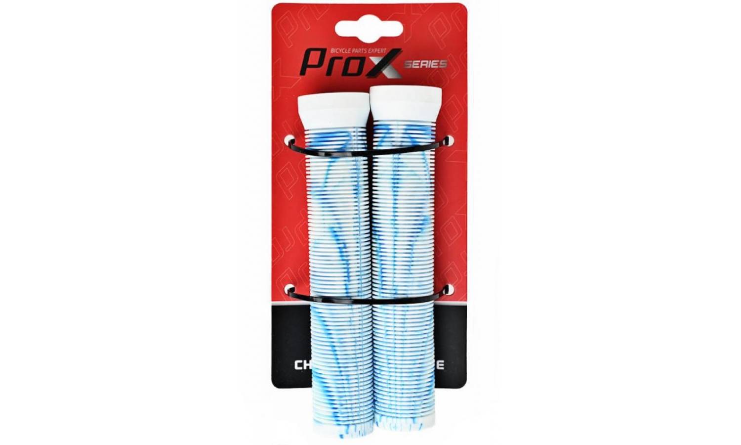 Фотография Грипсы ProX GP-70H 165mm біло-блакитний 2
