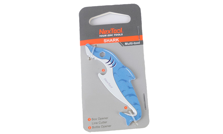 Мини-Мультитул NexTool EDC box cutter Shark KT5521 голубой