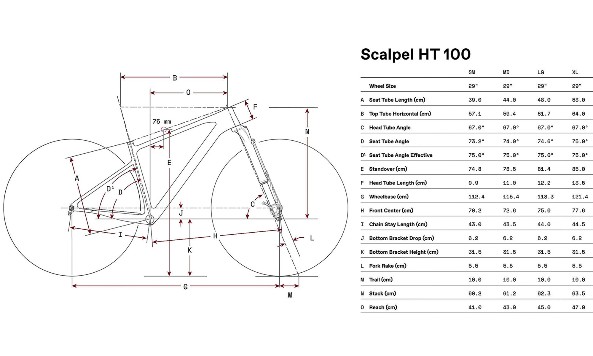 Велосипед Cannondale SCALPEL HT Carbon 2 29" размер XL 2024 TBL (синій) 8