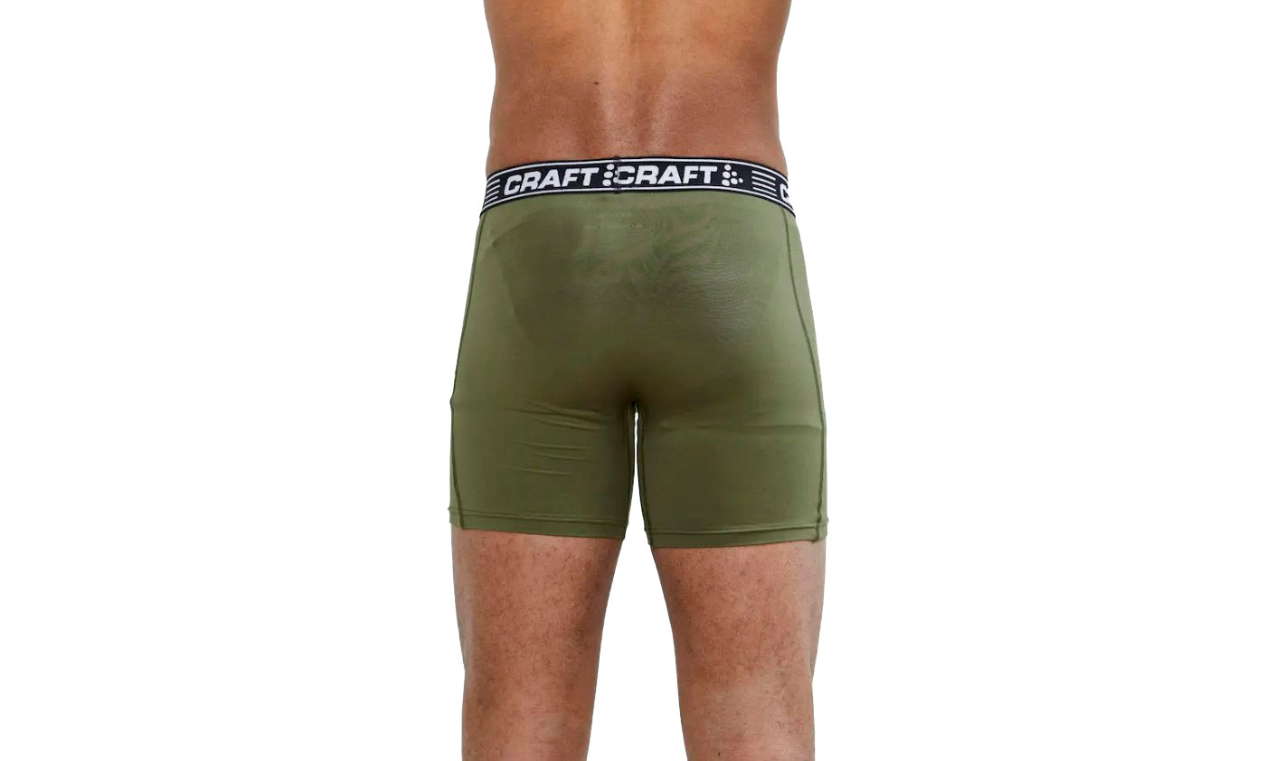 Чоловіча білизна Craft Greatness Boxer 6-Inch розмір XS, сезон AW 20, зелений 3