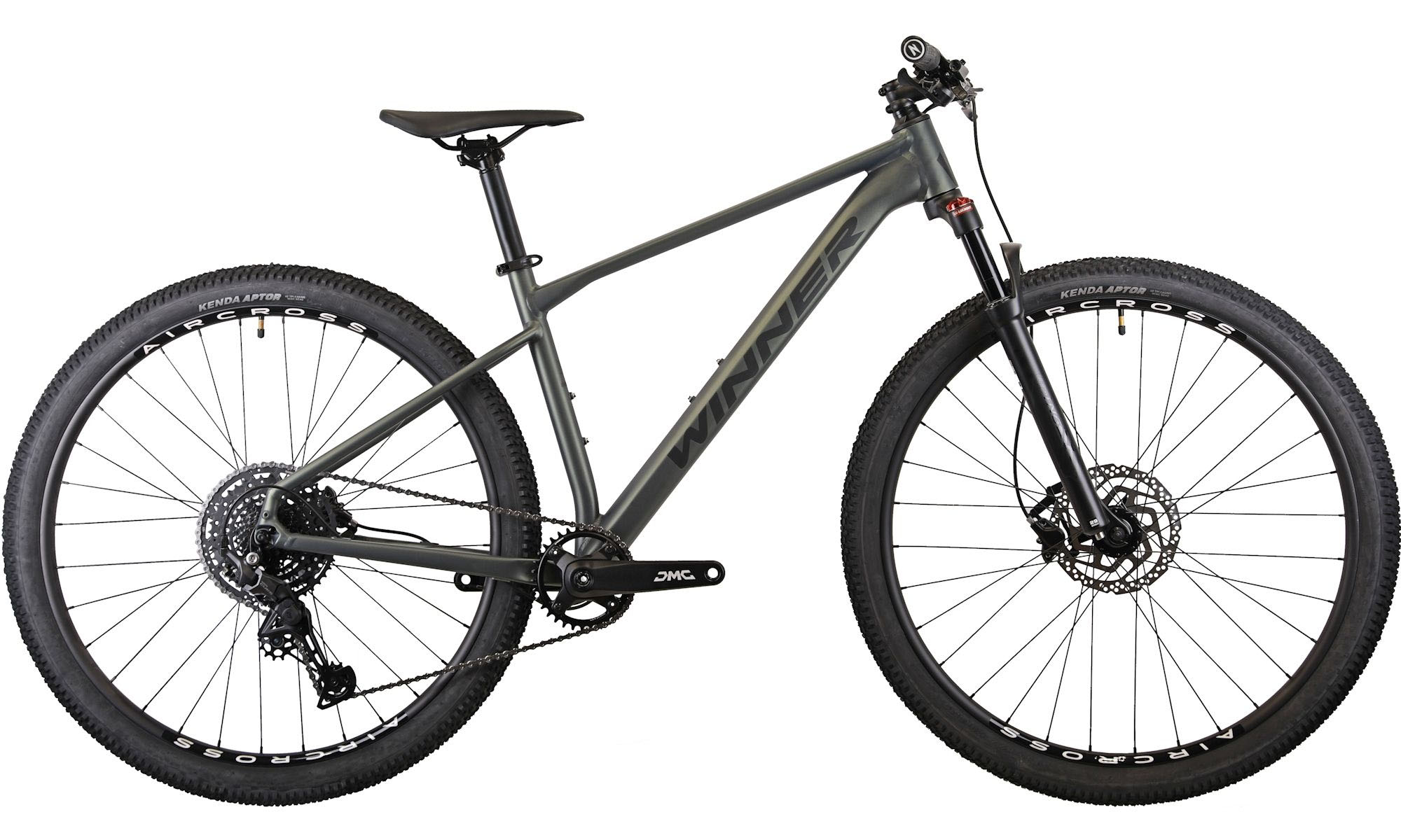Велосипед WINNER TX 29", размер L, рама 20", год 2026, Серо-зеленый матовый 