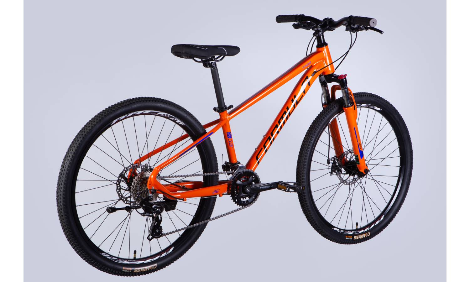 Велосипед Formula THOR DD 26" размер XS рама 13" 2025 оранжевый 4
