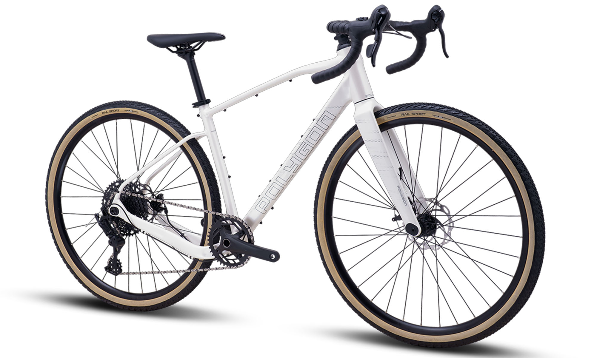 Велосипед POLYGON TAMBORA G4 28" (700C), размер M, рама 17,5", год 2026, белый 3 Велосипед POLYGON TAMBORA G4 28" (700C), размер M, рама 17,5", год 2026, белый 3