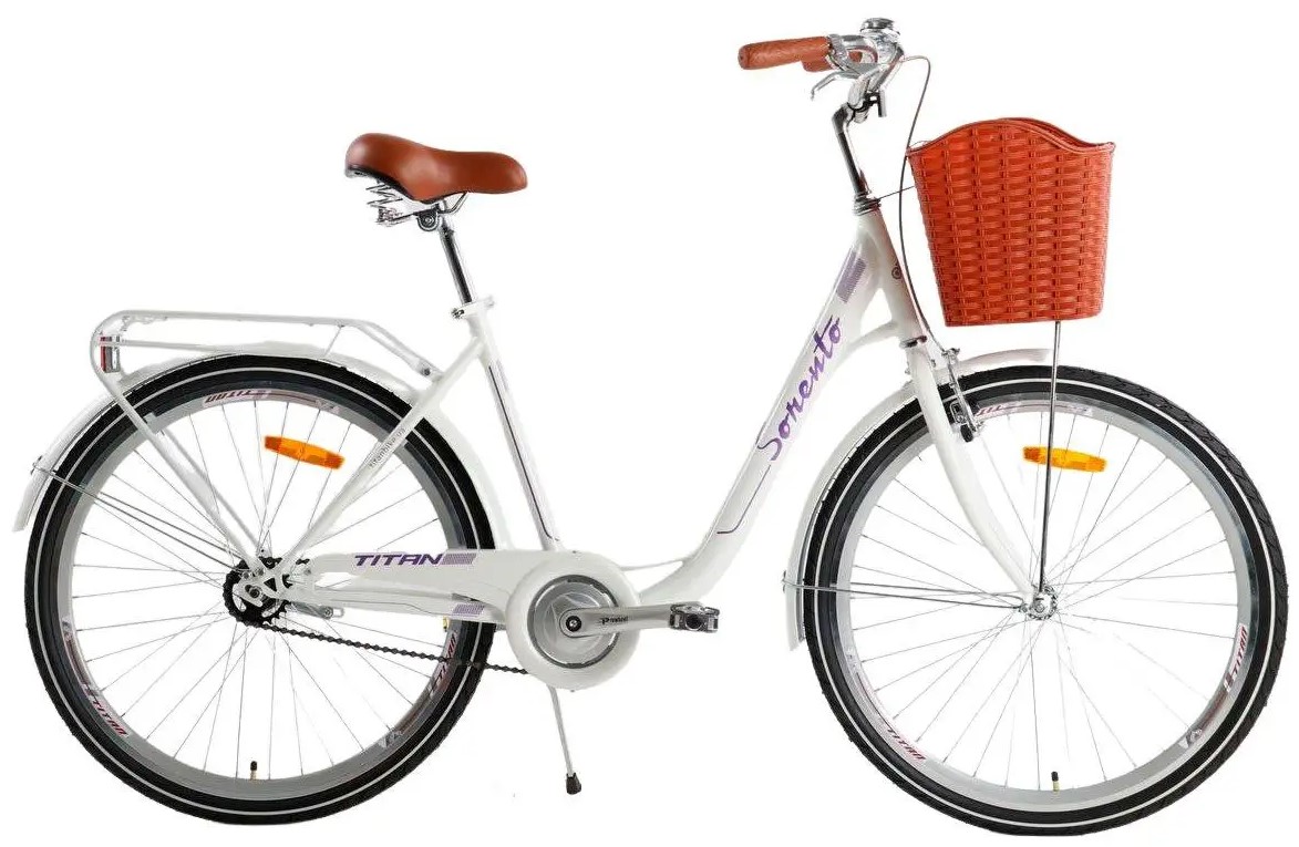 Фотография Велосипед Titan Sorento 26" размер М рама 18 2021 Белый