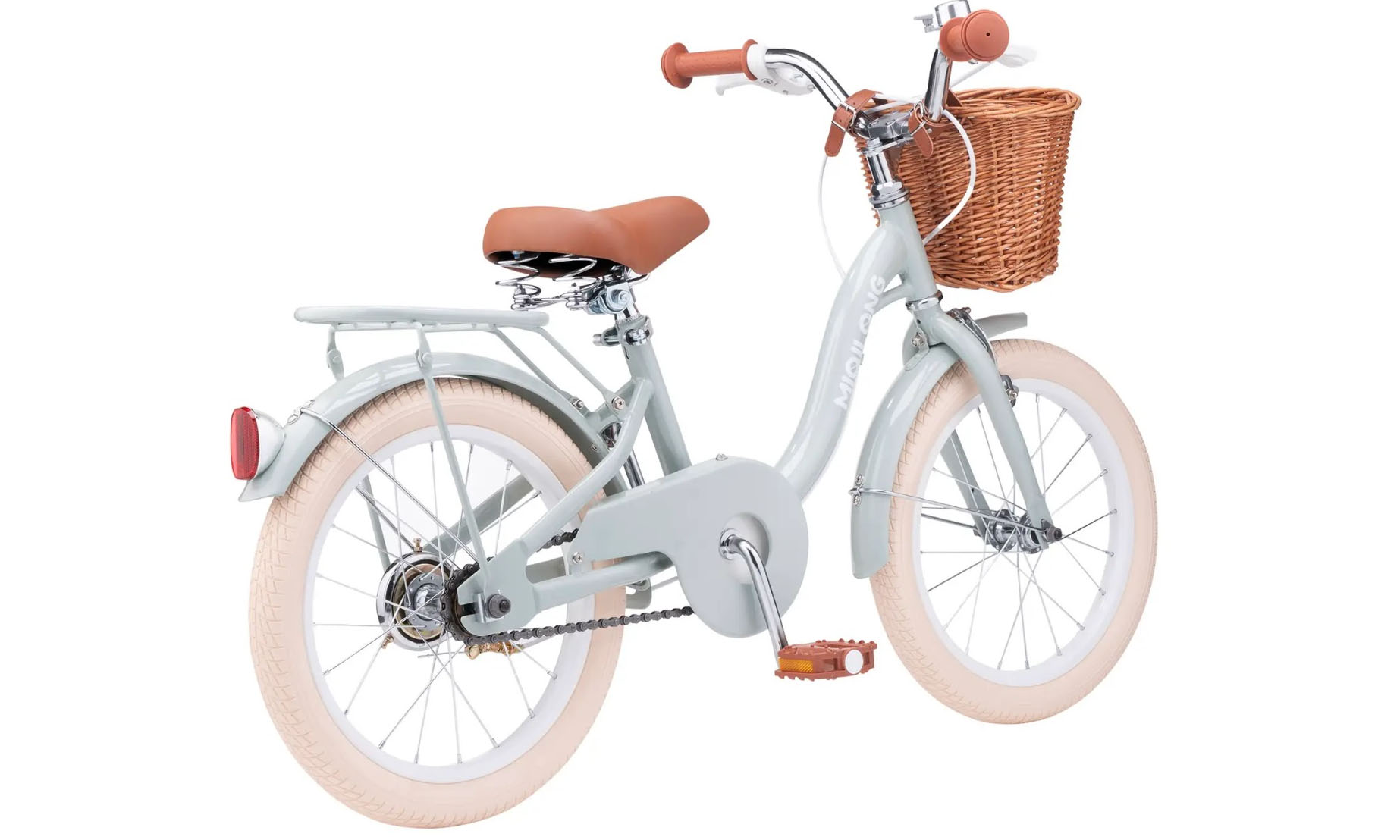 Детский велосипед Miqilong LS 16", One size, 2025, оливковый 5