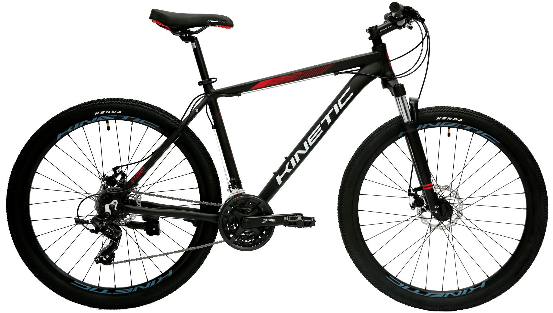 Фотография Велосипед Kinetic STORM 27,5" размер М рама 17" 2023 Черный