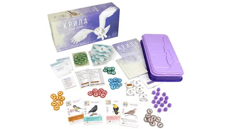 Настольная игра Крылья: Птицы Европы (Wingspan: European Expansion) Дополнение 2 Настольная игра Крылья: Птицы Европы (Wingspan: European Expansion) Дополнение 2