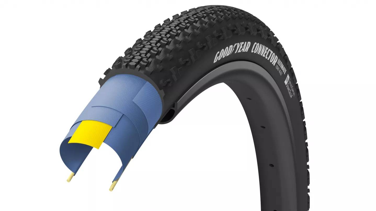 Фотографія Покришка 700x45 (45-622) GoodYear Connector Tubeless Ready Folding Black, 60tpi