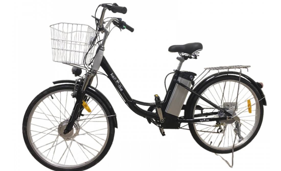 Фотографія Электровелосипед дорожный Kelb.Bike Comfort 26" размер М 500W 12Ah 48V +PAS Черный