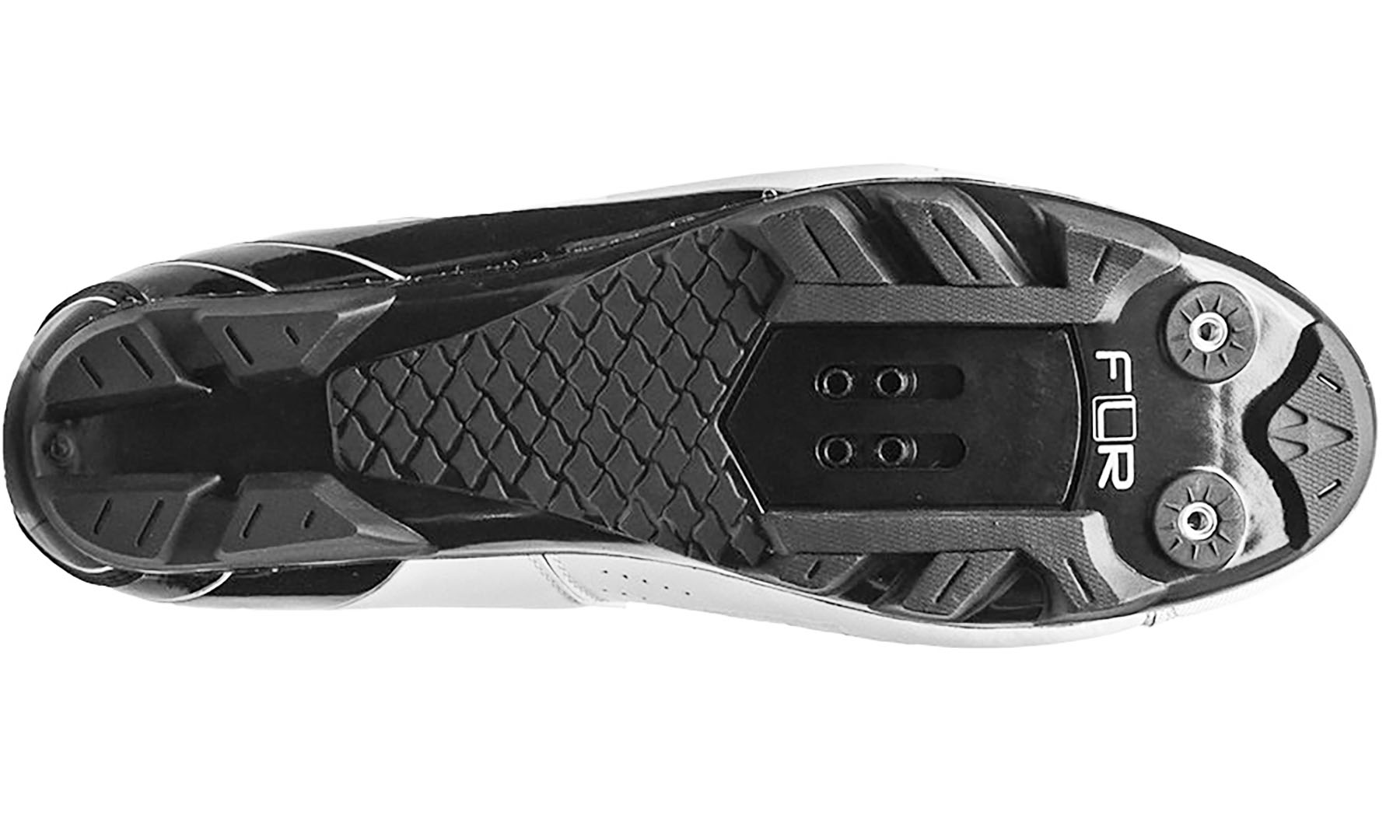 Велосипедные туфли МТБ FLR F-55 белые/черные, размер 39 5 Велосипедные туфли МТБ FLR F-55 белые/черные, размер 39 5