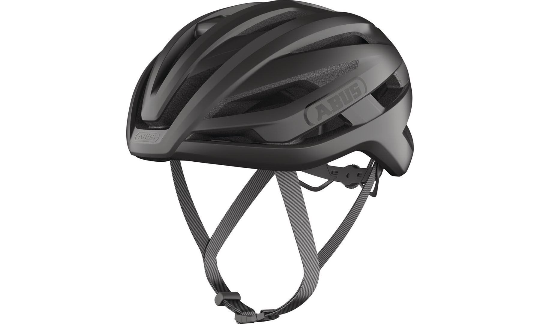Велошолом спортивний ABUS STORMCHASER ACE velvet black, розмір L (57-61 см), чорний 5