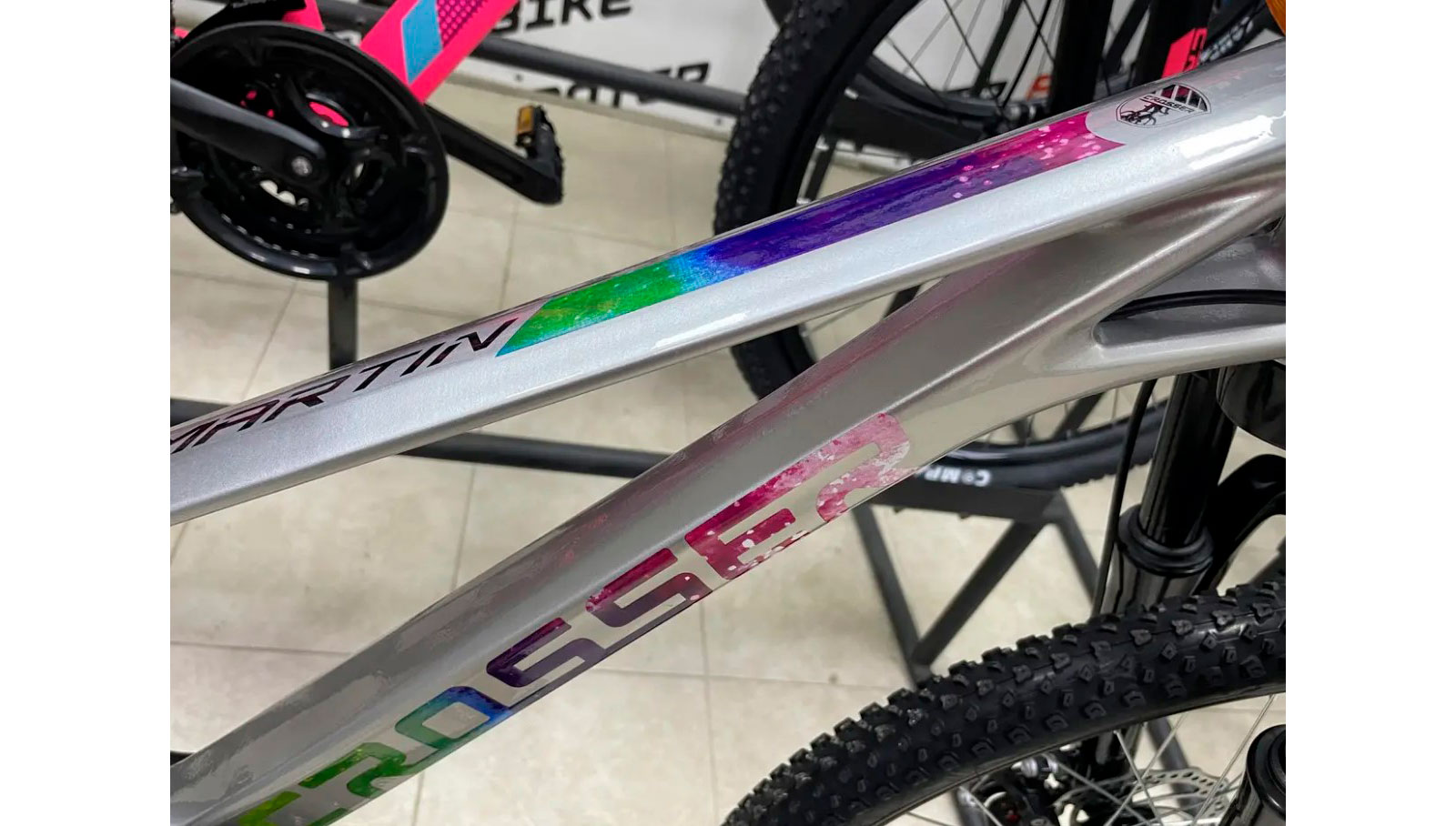 Велосипед Crosser Martin 24" размер XXS рама 11,5 Серый 5