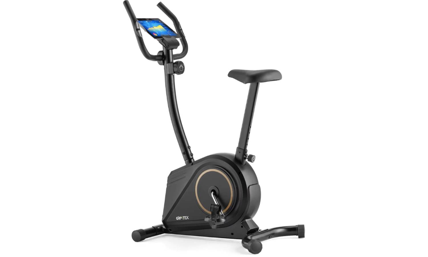 Велотренажер Gymtek XB700 магнитный золотой 5