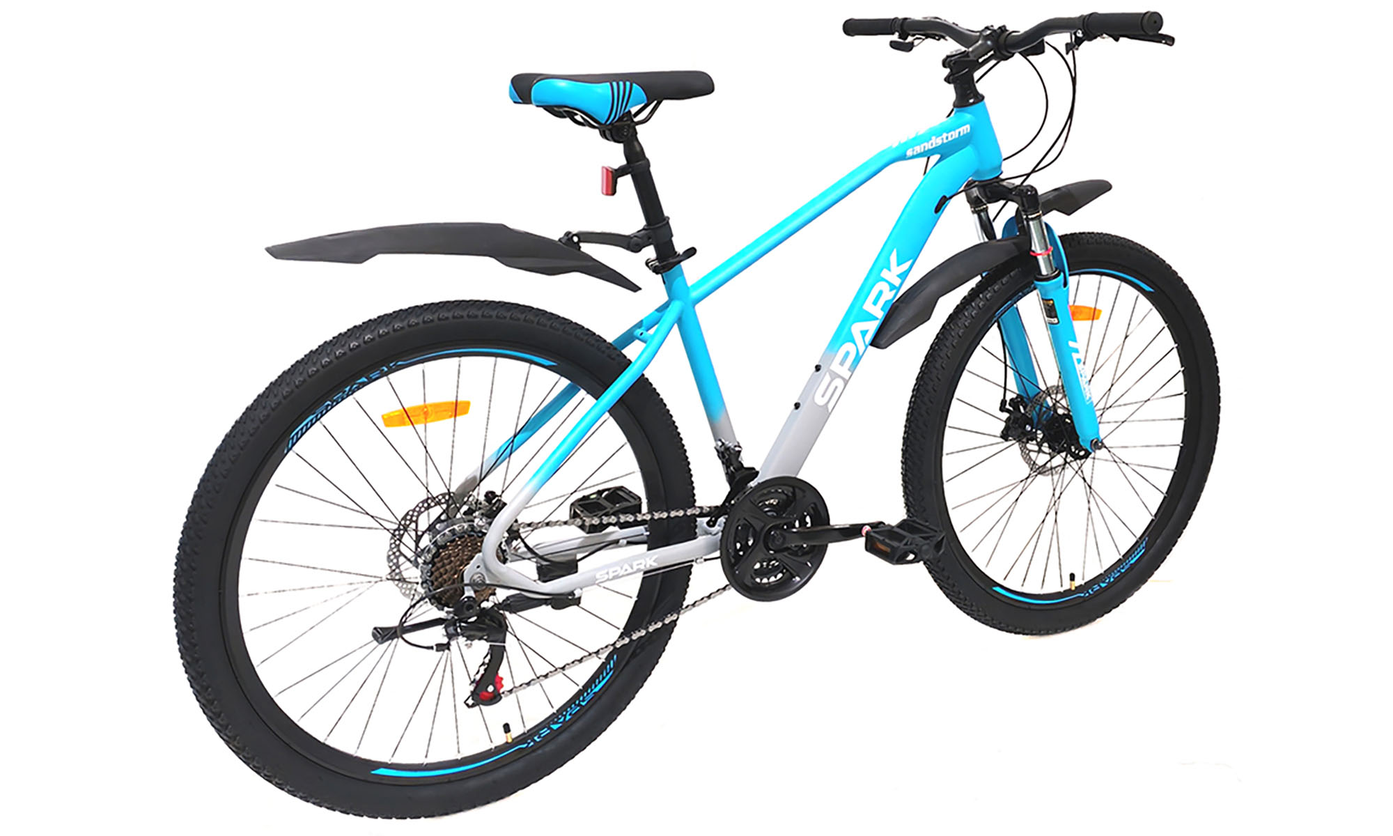 Велосипед SPARK SANDSTROM 27,5", розмір M. рама 17", 2025, блакитний з сірим 2 Велосипед SPARK SANDSTROM 27,5", розмір M. рама 17", 2025, блакитний з сірим 2