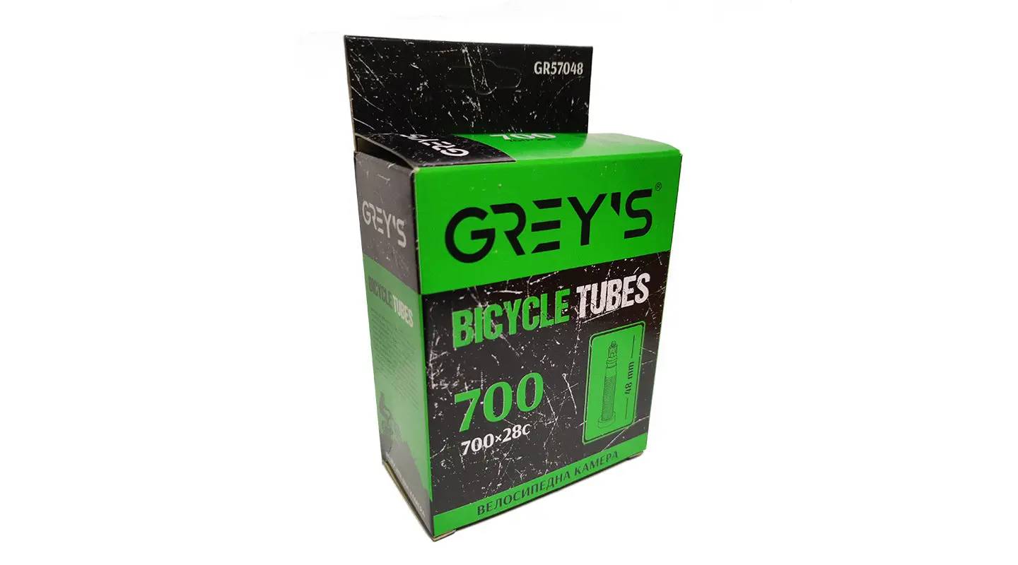 Камера велосипедная Grey's 700c (700x28c) FV 48mm 