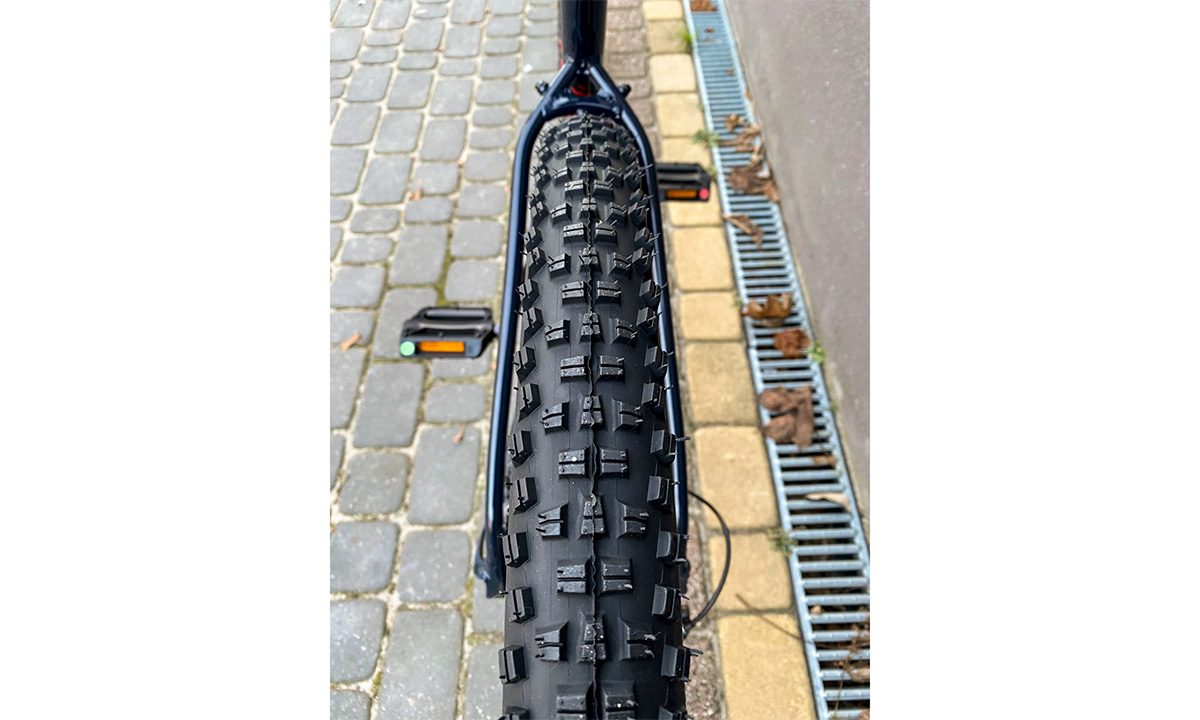 Фотографія Велосипед Marin BOBCAT TRAIL 4 29" 2021, розмір XL, Синьо-червоний 9