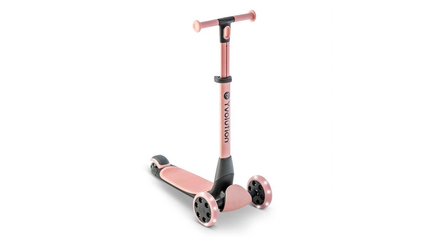 Самокат Yvolution YGlider NUA розовый 