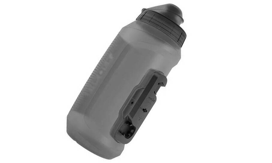 Фляга с коннектором FIDLOCK TWIST single bottle 750мл., прозрачный / черный Фляга с коннектором FIDLOCK TWIST single bottle 750мл., прозрачный / черный