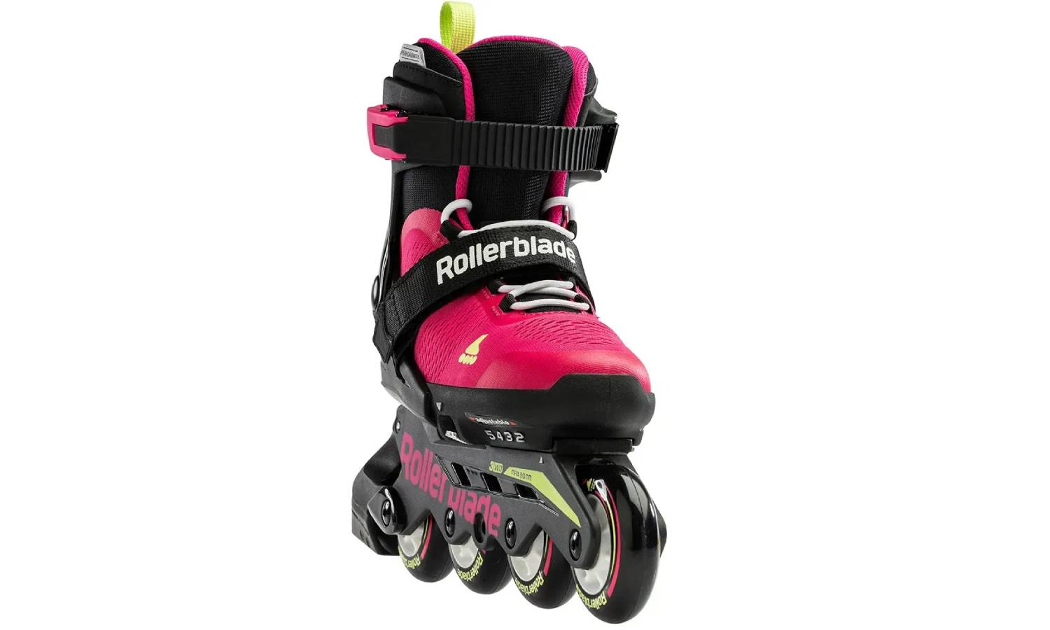 Ролики Rollerblade Microblade 2024 pink-light green 28-32 5 Ролики Rollerblade Microblade 2024 pink-light green 28-32 5