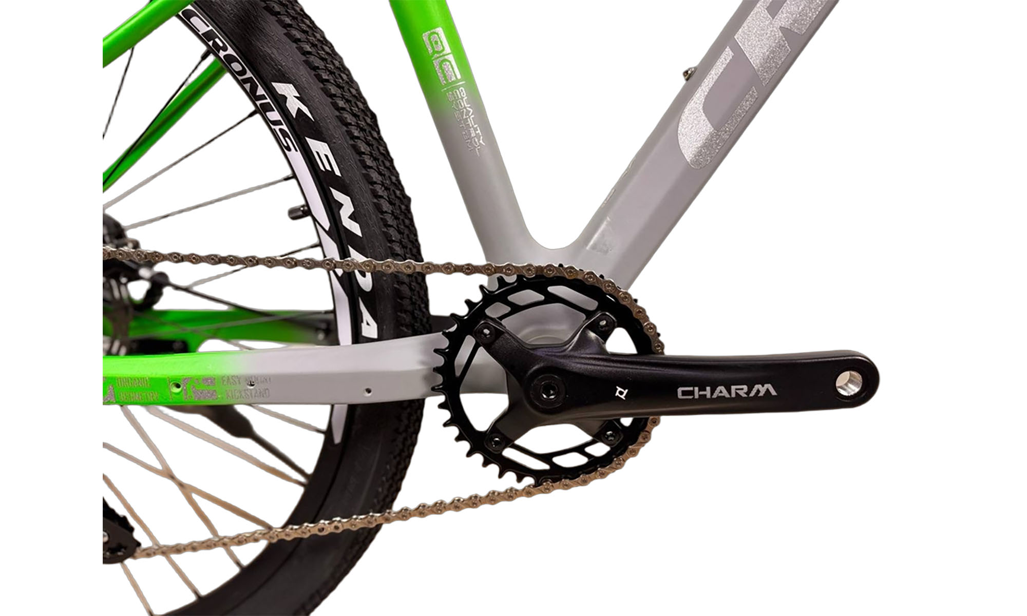 Велосипед Cronus Hurricane 27.5", размер M, рама 17", год 2025, Зеленый 2