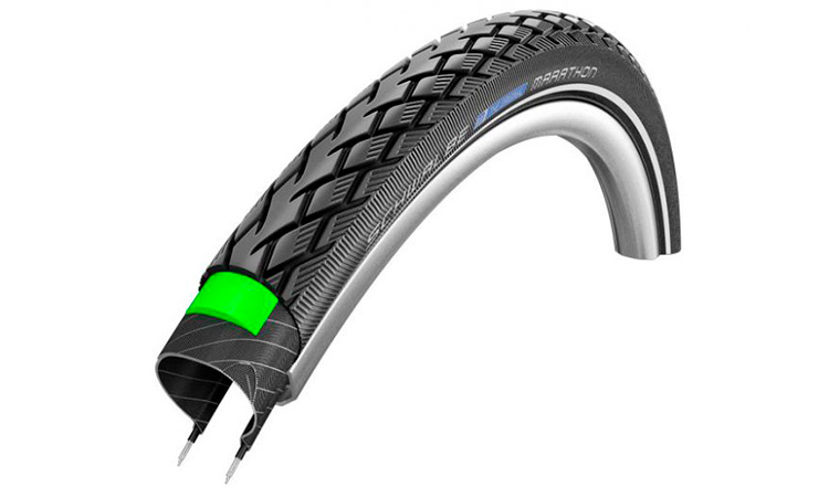 Фотографія Покришка 700x25C (25-622) Schwalbe MARATHON Green Guard B+RT HS420 EC