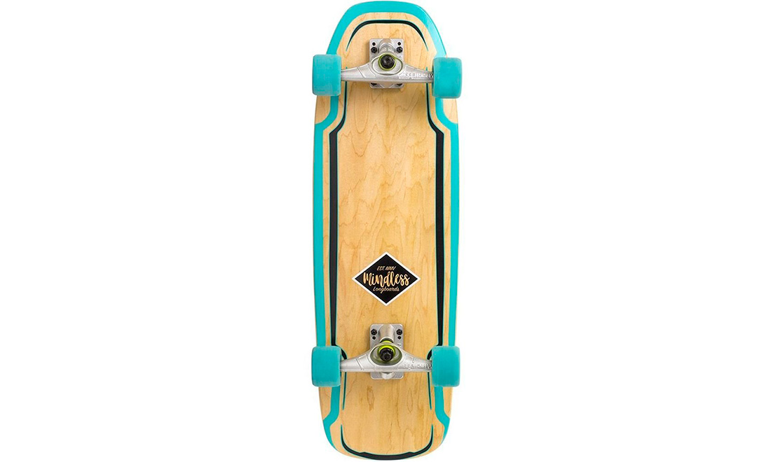Mindless серфскейт Surf Skate 76 х 20 см Коричнево-голубой