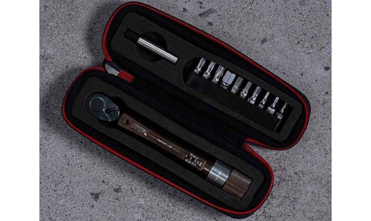 Ключ тріскачка ProX Premium динамометричний 2-14NM з бітами (A-N-0271) 3