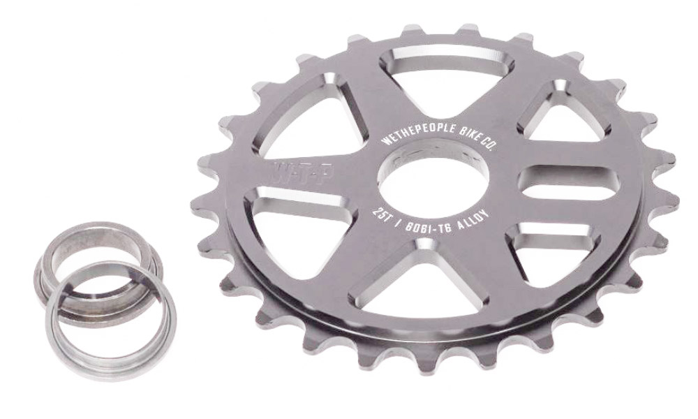Зірка WeThePeople LOGIC 25t bolt drive матова сіра 2 Зірка WeThePeople LOGIC 25t bolt drive матова сіра 2