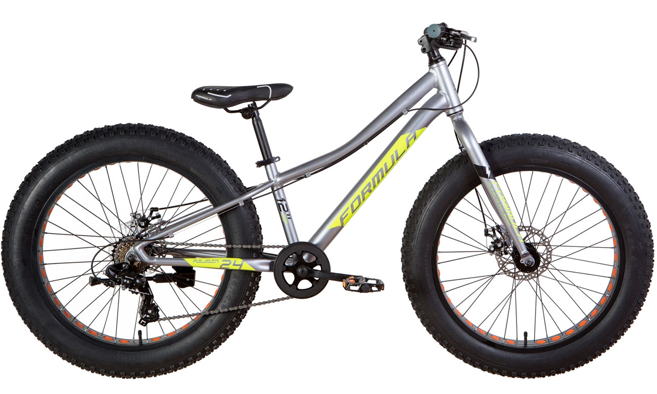 Велосипед Formula PALADIN DD 24" (2021) 2021 Серо-зеленый 2