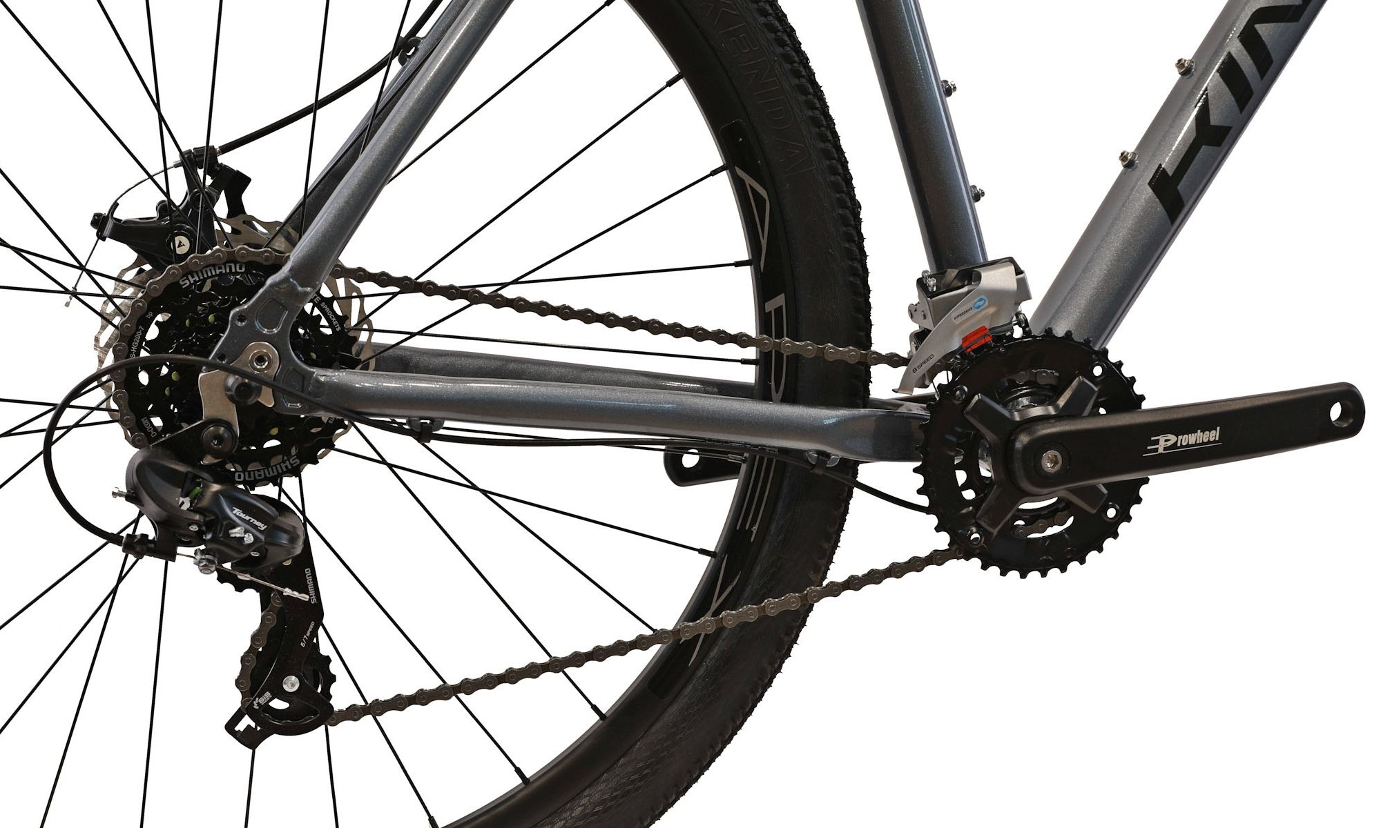 Велосипед KINETIC STORM 29", размер XL, рама 22", 2025, Серый 6 Велосипед KINETIC STORM 29", размер XL, рама 22", 2025, Серый 6