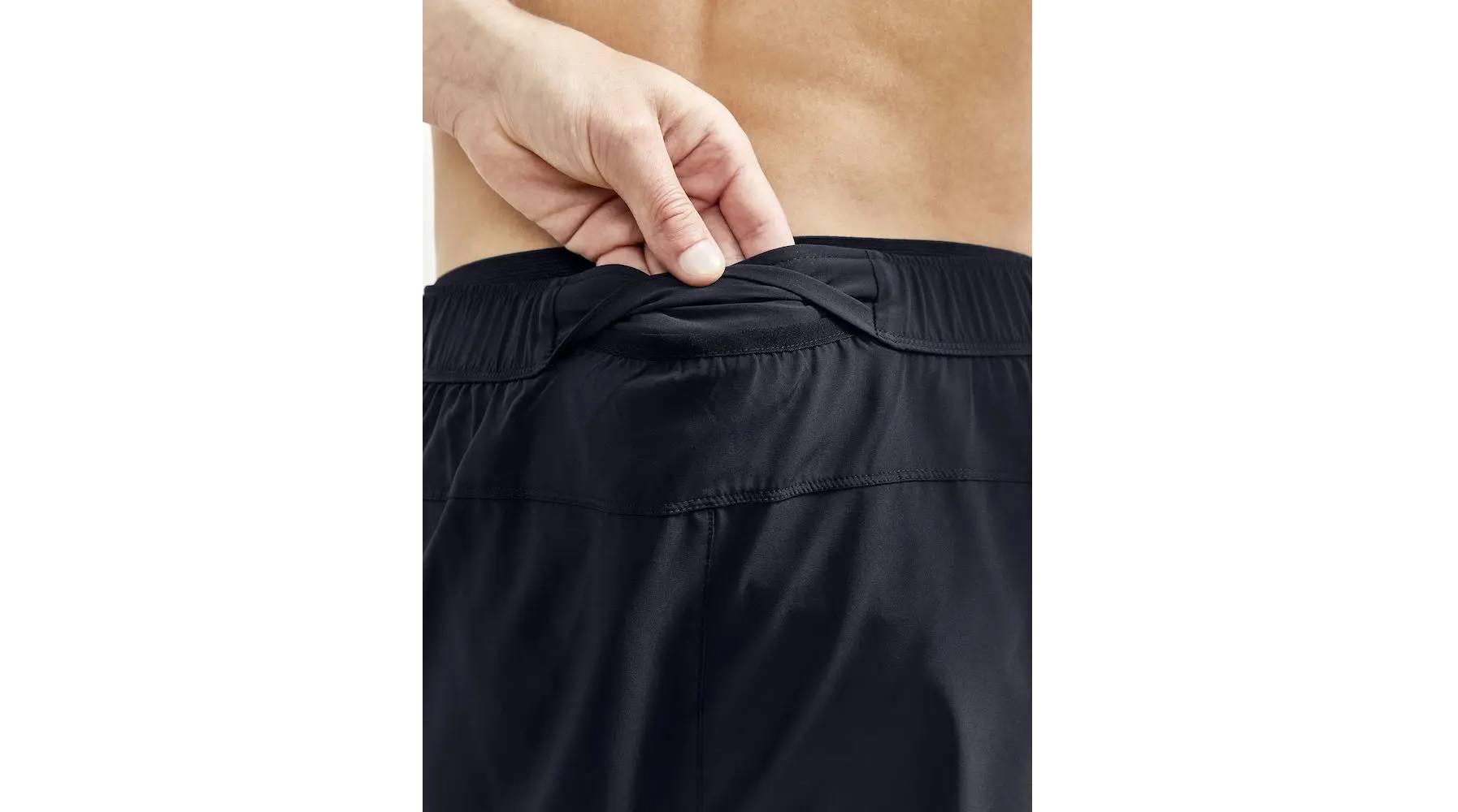 Шорти Craft ADV Essence 5” Stretch Shorts чоловічі, розмір S, сезон AW 21, чорний 2