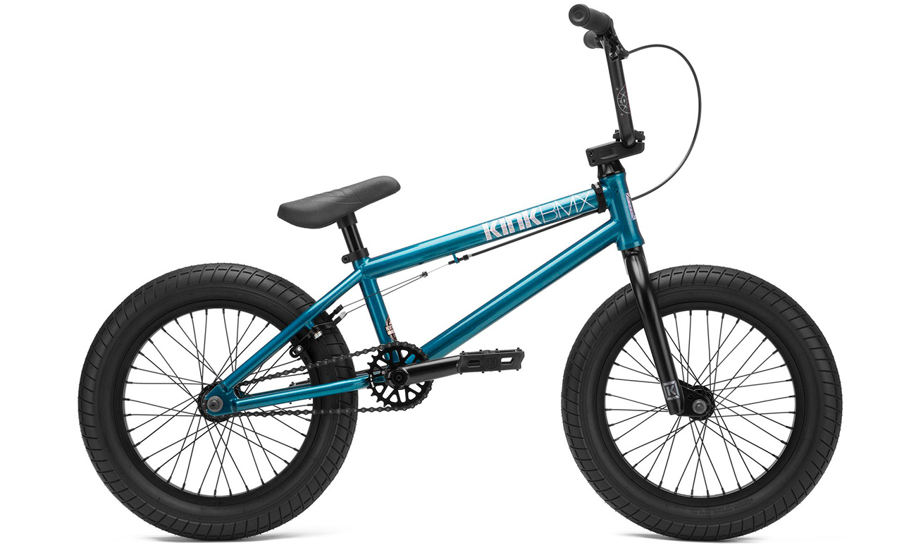 Фотографія Велосипед KINK BMX Carve 16" 2021 Блакитний