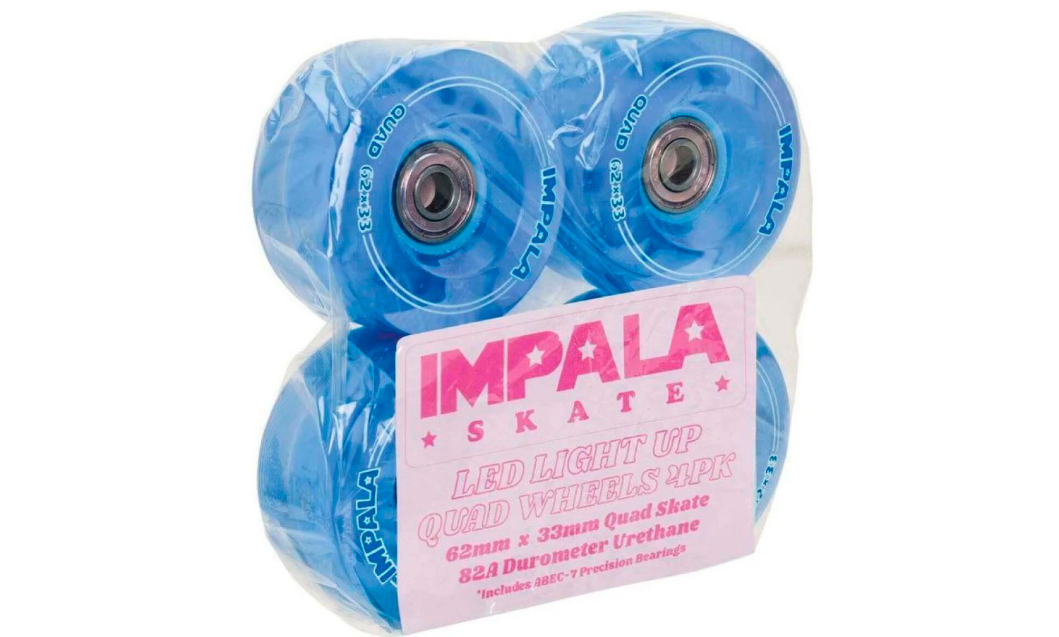 Колеса для роликів Impala 4 Pack - Blue Light Up 2 Колеса для роликів Impala 4 Pack - Blue Light Up 2